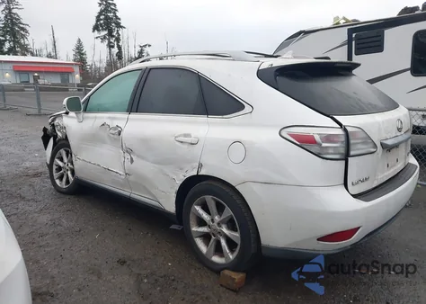 2010 Lexus Rx 350 from USA, damaged, VIN 2T2ZK1BA7AC017166